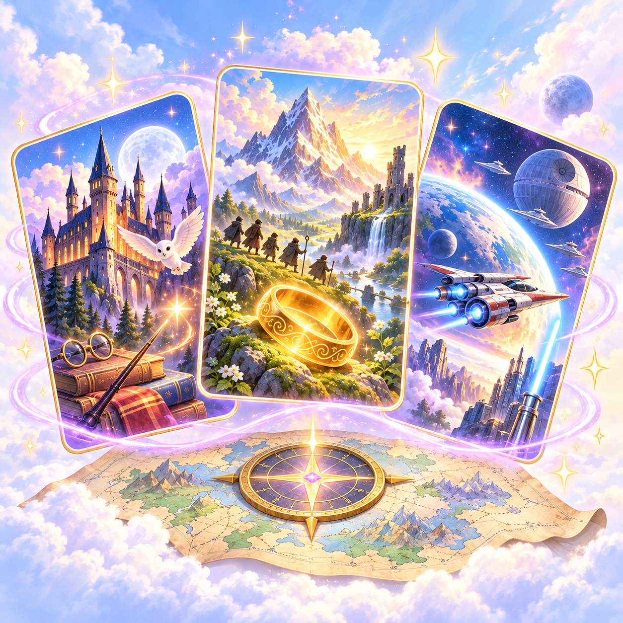 Fantasy worlds to choose from